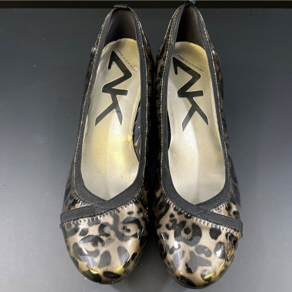 Anne Klein Sport Shoes - Anne Klein Sport Women's Grey Leopard Shoes/Flats Sz 9.5M SKU 4903